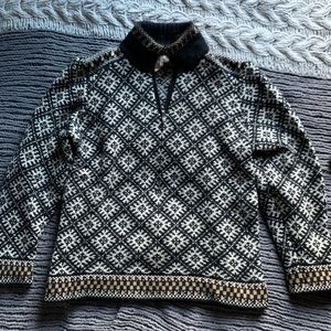 Moncler Ski quarter zip sweater